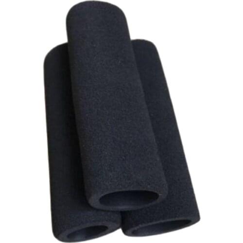 2Pcs ID 22mm 23mm 110/200/400/500MM Fitness Handle Bar Insulation Pipe Sponge Foam Rubber Tube