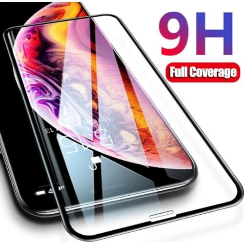 9D Tempered Glass For Iphone 11 Pro Max Screen Protector 9H Full Cover Film For iPhone 7 Plus 12 Xs XR 8 X SE 2020 6 6s Glass