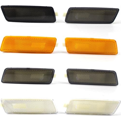 2PCS Front Bumper Side Marker Light Turn Signal Lamps For Golf 5 MK5 GTI 2005-2009 Auto Car Styling accessories