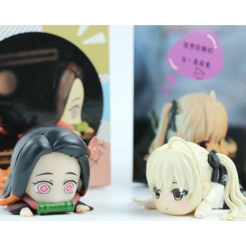 Anime Demon Slayer Figure Pvc Kimetsu No Yaiba Action Figures Model Kamado Tanjirou Statue Collection Cartoon Kids Toy Gift
