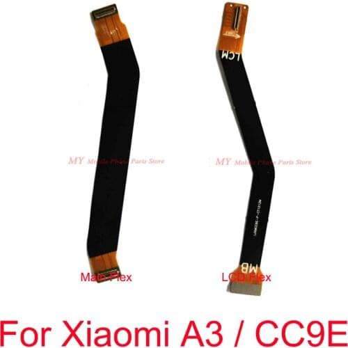 10 PCS LCD Flex Main Motherboard Connector Board Flex Cable For Xiaomi Mi A3 / CC9E LCD Display Flex Cable Spare Repair Part
