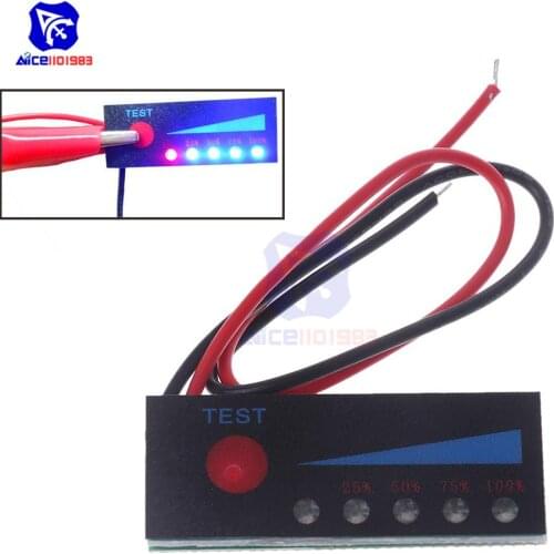 1S 2S 3S 4S 5S 6S 7S 4.2V -29.4V Lithium Battery Capacity Indicator Battery Power Display Board Tester Li-po Li-ion Pack LED