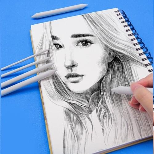 3/6 pcs/set art highlight sketch paint stump stick, special for painting beginner full set detail paint pen