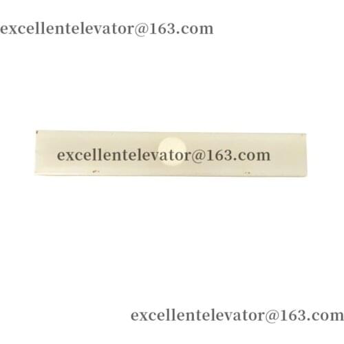 FAA380F500 Elevator 3 in 1 Guide Shoe Insert L200mm W25mm H6mm White Use for Otis 1 Pack=30 Pieces