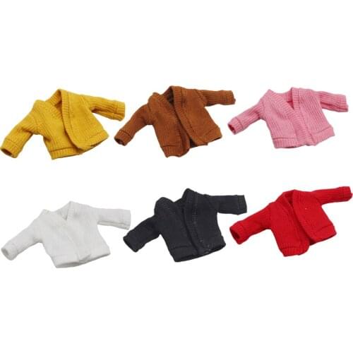 Obitsu11 Doll Clothes School Uniform Jacket Sweater for 1/12 BJD Dolls Beauty Knot Pig GSC Doll Clothes Dolls&Accessories