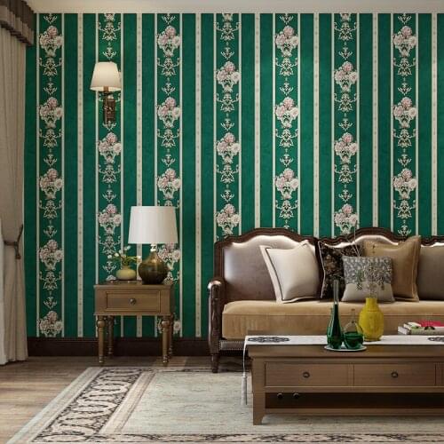 Self Adhesive 3D Wallpapers Luxury Home Decor for Living Room Walls Sticker Non-woven Peel and Stick European Style Mural