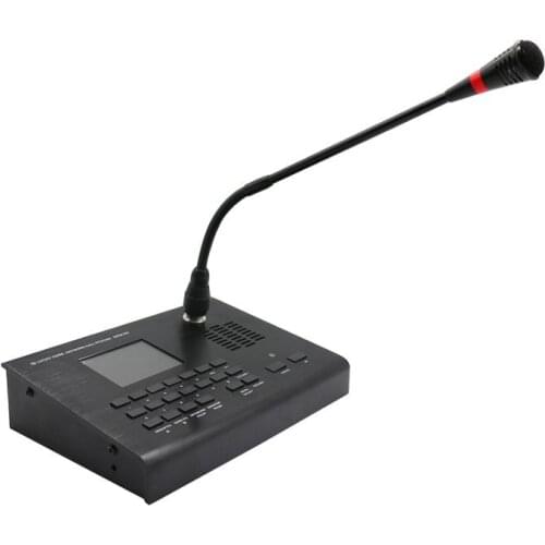 Public address SIP Network Paging Microphone with Intercom,can control,monitor,zone paging make announcement for PA system