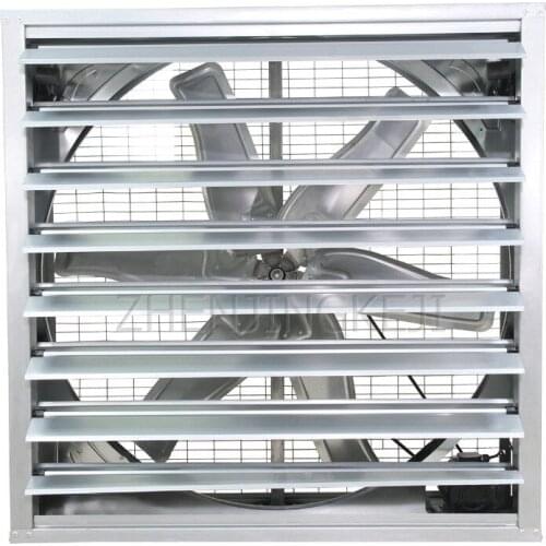 Large Suction Fan Industrial Negative Pressure Fan Factory Ventilation Equipment 750W Exhaust Fan Low Noise Fan Exhaust Blower