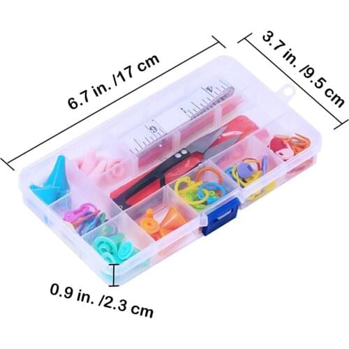 Knitting Needles Set 2-10mm Bamboo Circular Tools Weave Rug Tapestry Project