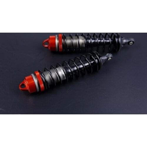 2pcs rc car rear shock absorber set assembly for 1/5 scale losi 5ive-t rovan lt remote control toy gasoline truck