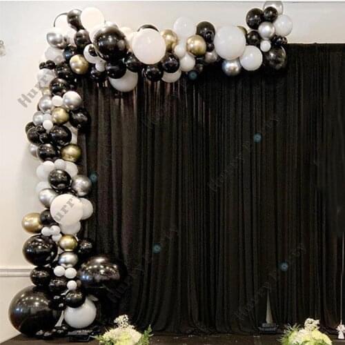 125pcs Single Party Balloon Garland Baby Shower Globos Birthday Party Decor for Kids Balon 1st One Year Birthday Decor Supplies