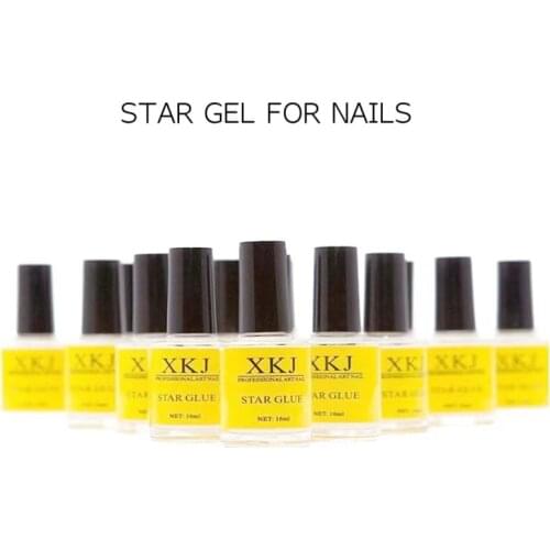 16ml/Pc Nail Glue For Transfer Foil Sticker Nail Foil Adhesive Polish Gel Starry Paper Print Foils Wraps Nail Manicure Tools