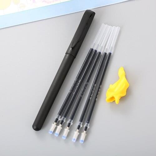 7Pcs Invisible Disappear Ink Ballpoint Pen Refill Set School Office Supplies