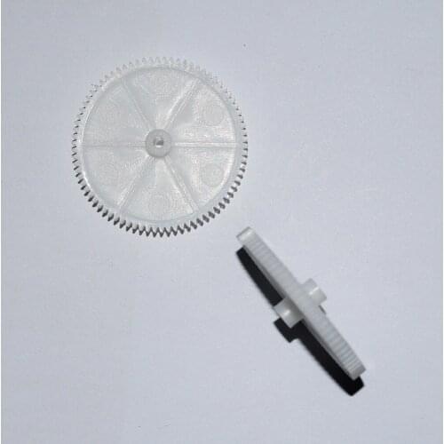 782.5A Big Gears 78-Tooth POM Plastic 2.5mm Hole Motor Deceleration Gear Toy Car Model Accessories Sample 10pcs/lot
