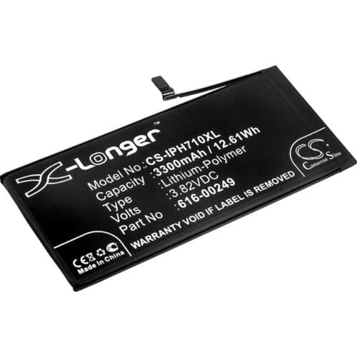 Cameron Sino 3300mah battery for iPhone 7 Plus A1661 A1784 A1785 A1786 616-00249 616-00252 batteries