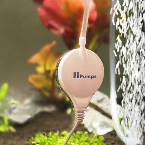 Fish Tank Natural Piezoelectric Aquarium Oxygen Pump Silent Electromagnetic Wave Oxygenation Pump Air Pump Aerator Mini Qs35