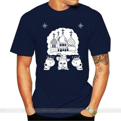Russian Criminal Tattoo T-shirt Thief In Law Authority Summer Fashion Men Short Sleeve T-Shirt