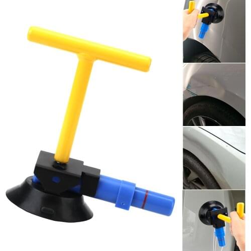 Hand Pump Base Vacuum Suction Cup Car Paintless Dent Removal Tool Kit Dent Repair Puller Kit Slide Reverse Hammer Glue