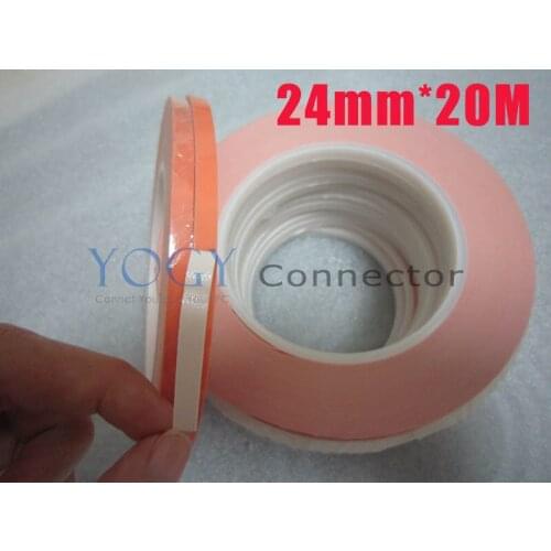 24mm x20M 2 Sides Sticky Thermally Conductive Tape for PCB LED Module, Heatsink Heat, Cool Device Joint