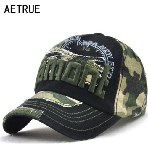 New Brand Baseball Caps Camouflage Men Casquette Women Snapback Caps Bone Hats For Men Washed Vintage Hat Gorras Baseball Cap