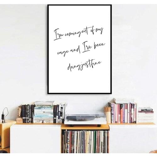 Mr Brightside Print The Killers Song Lyric Poster Musician Gift Music Typography Wall Art Canvas Painting Picture Home Decor