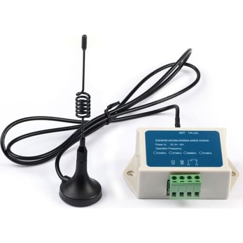 Relay module SK200-RX Receiver lora Wireless Switch Control RF Module One Way dry contact I/O signal turn on/off the light