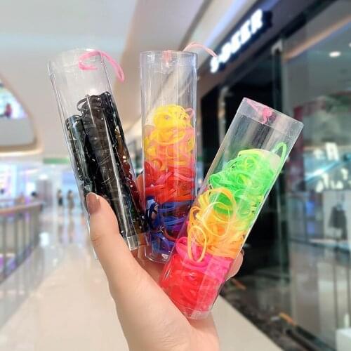 Girls, Hair Accessories, Nylon Ties, Elastic Hairbands, Childrens Ponytail Fixer, Disposable Rubber Bands