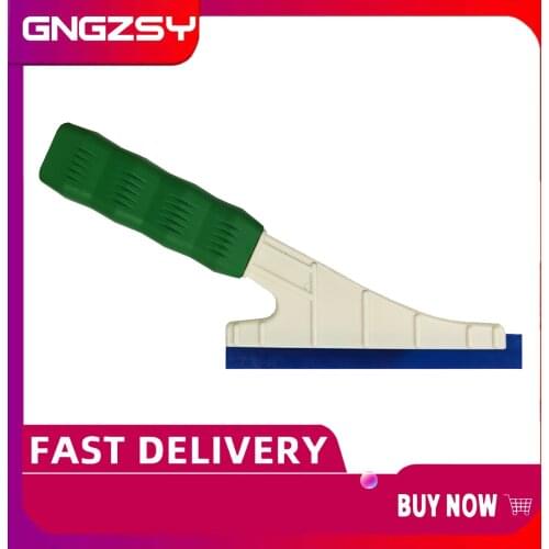 Long Handled Windshield Rubber Squeegee Water Remove Wiper Window Glass Cleaner Carbon Fiber Vinyl Wrap Tools B34