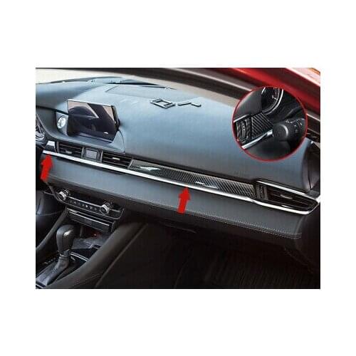 ABS Inner Center Console Stripe Cover Trim 3pcs For Mazda 6 / Atenza 2019 - 2020