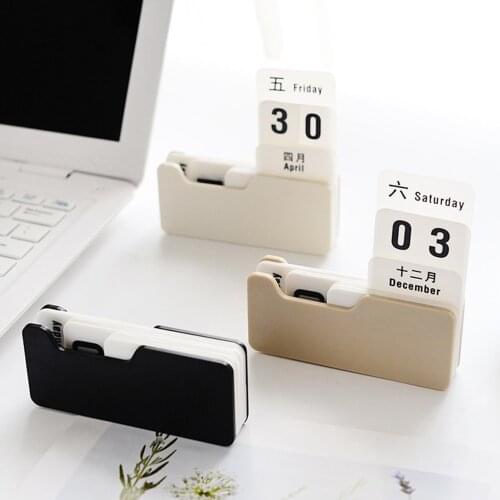 Rotatable Retro Calendar Annual Agenda Daily Memo Scheduler Planner Desk Decor Calendar Annual Agenda Daily Memo Scheduler Plann