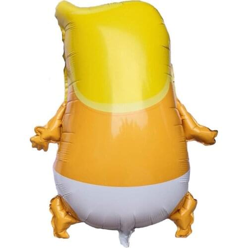 1pc Funny Angry Trump Balloon Shiny Donald Floating Toy Parties