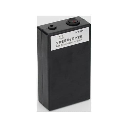 10set/lot MasterFire Portable DC 12V 12000mAh Rechargeable Lithium-ion Battery With Case For Cameras Camcorders DC 1212A