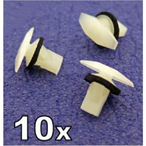 10x For Door Seal Weatherstrip Seal Clips for Honda Civic EK Coupe EJ 91530-ST5-003