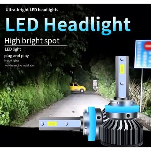 2pcs Led H4 H7 LED High Brightness lamp H1 H11 Car Headlight Beam Lights 9005 9006 Automobile Lamps Bulbs Fog Light Car styling