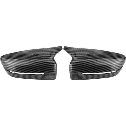 2pcs Side Mirror Cover for M Series Carbon Fiber Style 51167422720 Fits for BMW 5 Series G30/G31/G38 3 Series G20 Car Styling