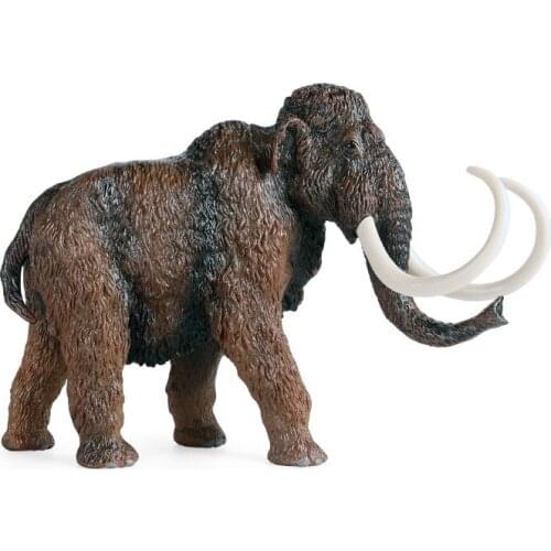 20*6*14.5cm solid simulation animal elephant model prehistoric ice age mammoth mammoth child toy decoration ornament