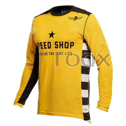 2021Air Off Road Mountain Team Jersey Downhill mtb Long Sleeve Moto Jersey Pro Cycling Men Jersey