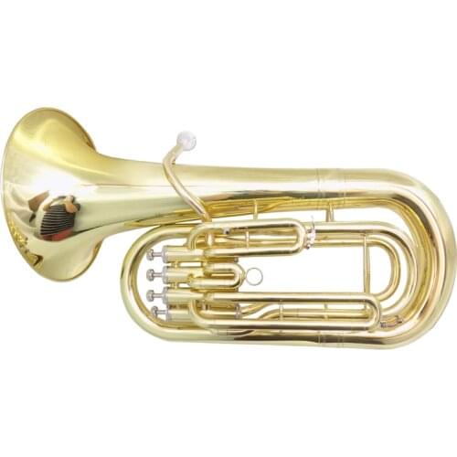 4 Pistons Euphonium Bb with Case and mouthpiece Yellow brass Euphonium horn Musical instruments