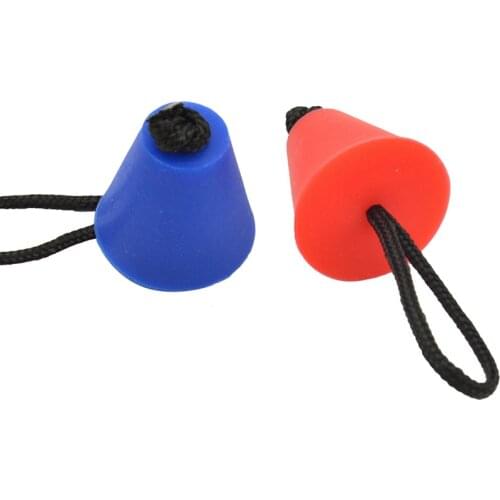 4pcs Universal Silicone Kayak Scupper Plug Kit Durable Canoe Drain Holes Stopper Wear-Resistant Bung Replacement Part