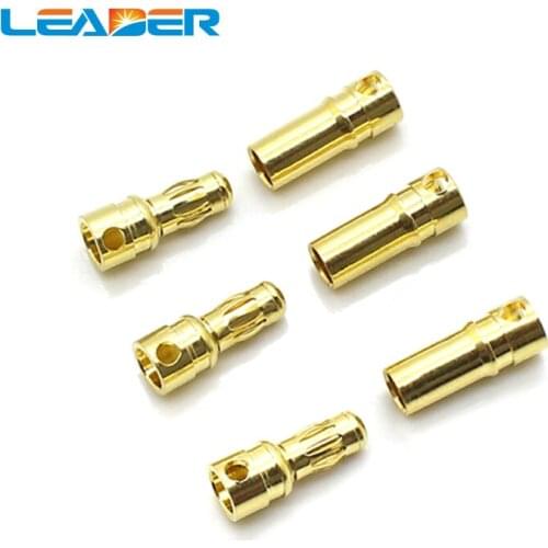 50 pair 5.5MM bullet Plugs banana connector For RC Battery Motor ESC part DU0086