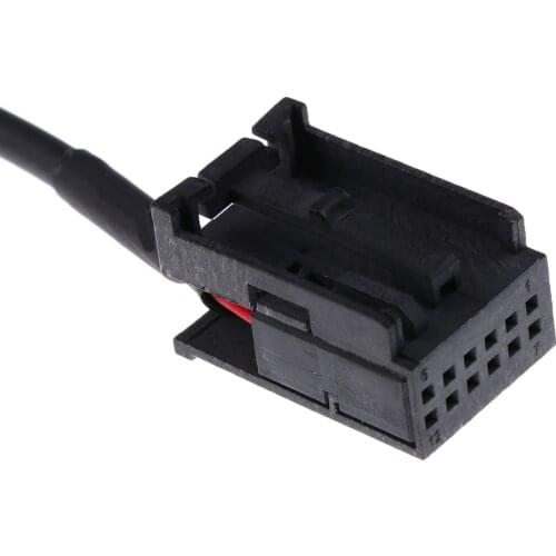 Car 3.5mm Male Aux Audio Input Cable Adapter for Ford Focus Fiesta Mondeo