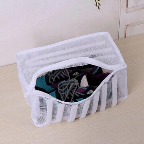 Home Washing Tools Fine Mesh Laundry Bags Specially for Washing Machine Shoes Wash Polyester Laundry Washing Basket