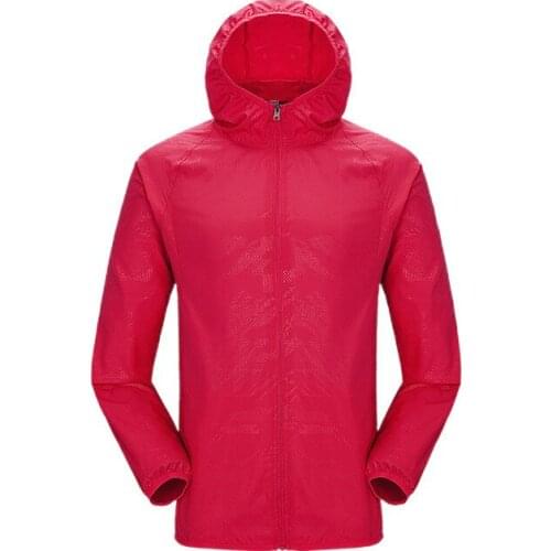 Skin Jackets Men Women Waterproof Quick Dry Thin light Sun-protection jacket Outdoor Camping Hiking Trekking Anti UV Windbreaker