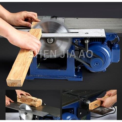 1PC MB150 Multi-function Electric Workbench Woodworking Machinery Electric Flat Planing Table Woodworking Saw Machine 220V