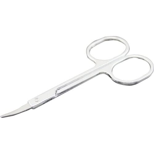 Durable Nose Hair Scissors Universal Small Eyebrow Cutter Stainless Steel Makeup Scissors Beauty Makeup Tool