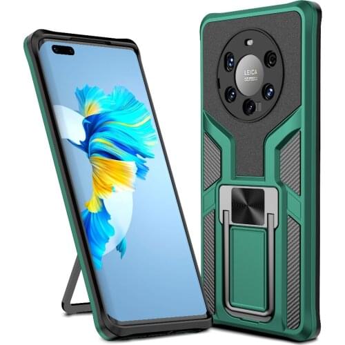 Sumkeymi Shockproof Armor Phone Ring Magnetic Holder Case For HUAWEI P40 P40 Pro Mate 40 Pro Plus Hand Band Cases