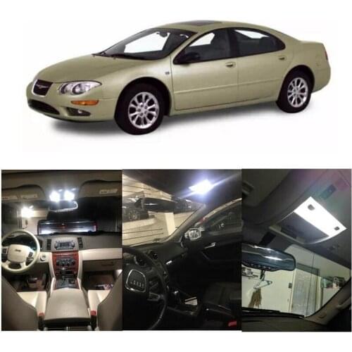 Interior Led lights For 2000 Chrysler 300m Cirrus Concorde Intrepid LHS Neon Sebring Town Country Voyager Grand Voyager