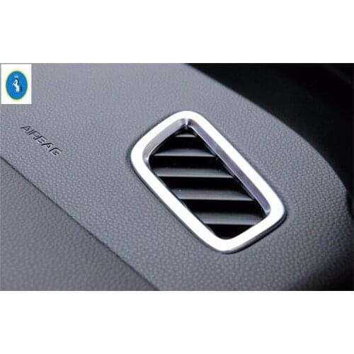 Yimaautotrims Auto Accessory ABS ! Air Conditioning AC Vent Outlet Frame Cover Trim Fit For Porsche Macan 2014 - 2019