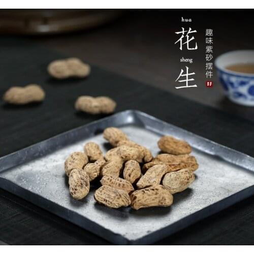 】 yixing purple sand tea pet furnishing articles can raise the simulation longevity nut soil ugly peanut single price