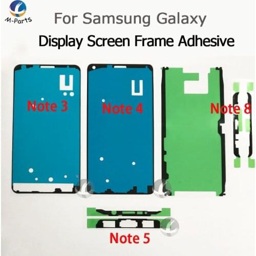 1pc Front Frame LCD Screen Adhesive for Samsung Galaxy Note 1 2 3 4 5 8 9 Neo Edge Mini Waterproof Sticker Glue